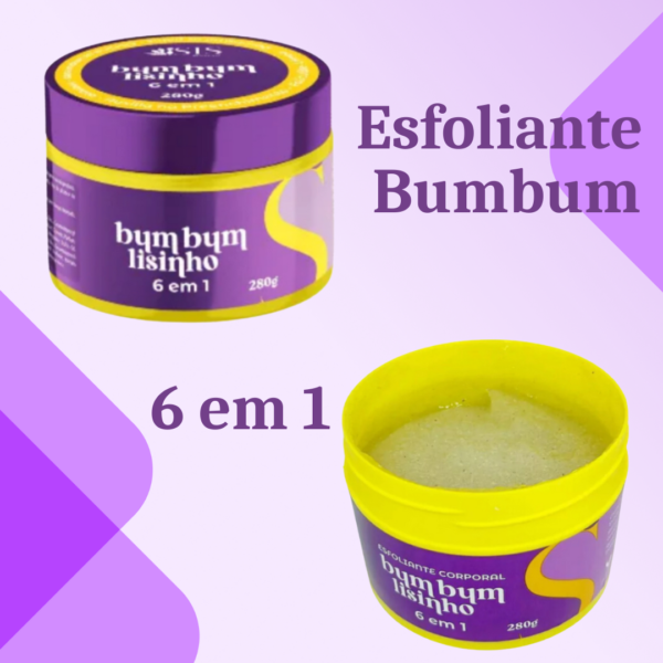 ESFOLIANTE CORPORAL BUMBUM LISINHO 6 EM 1 TRATAMENTO FOLICULITE - Image 2